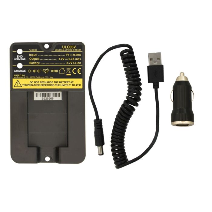 Batterycharger ULC05V 12-24Vdc for Li-ion Accu LPM00
